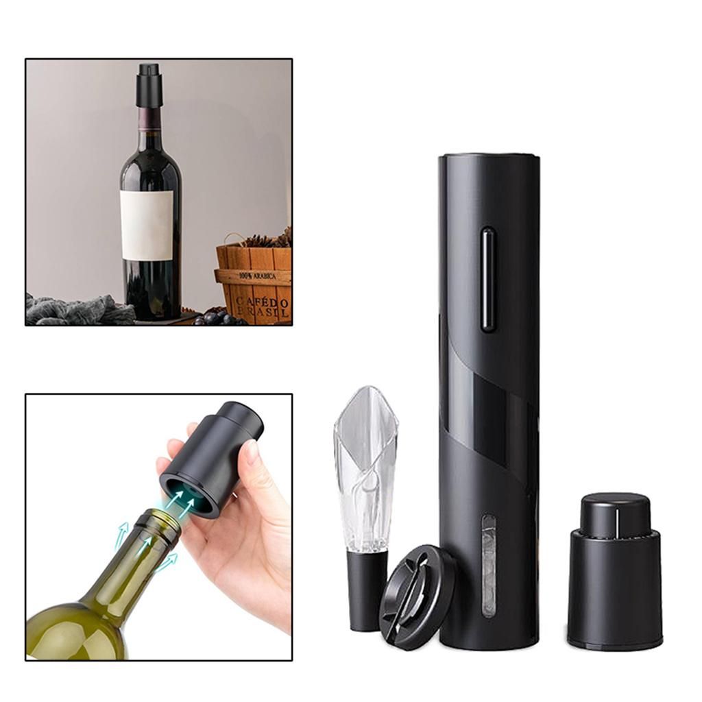 Bhuuno Electric Opener Automatic Cordless Corkscrew Style