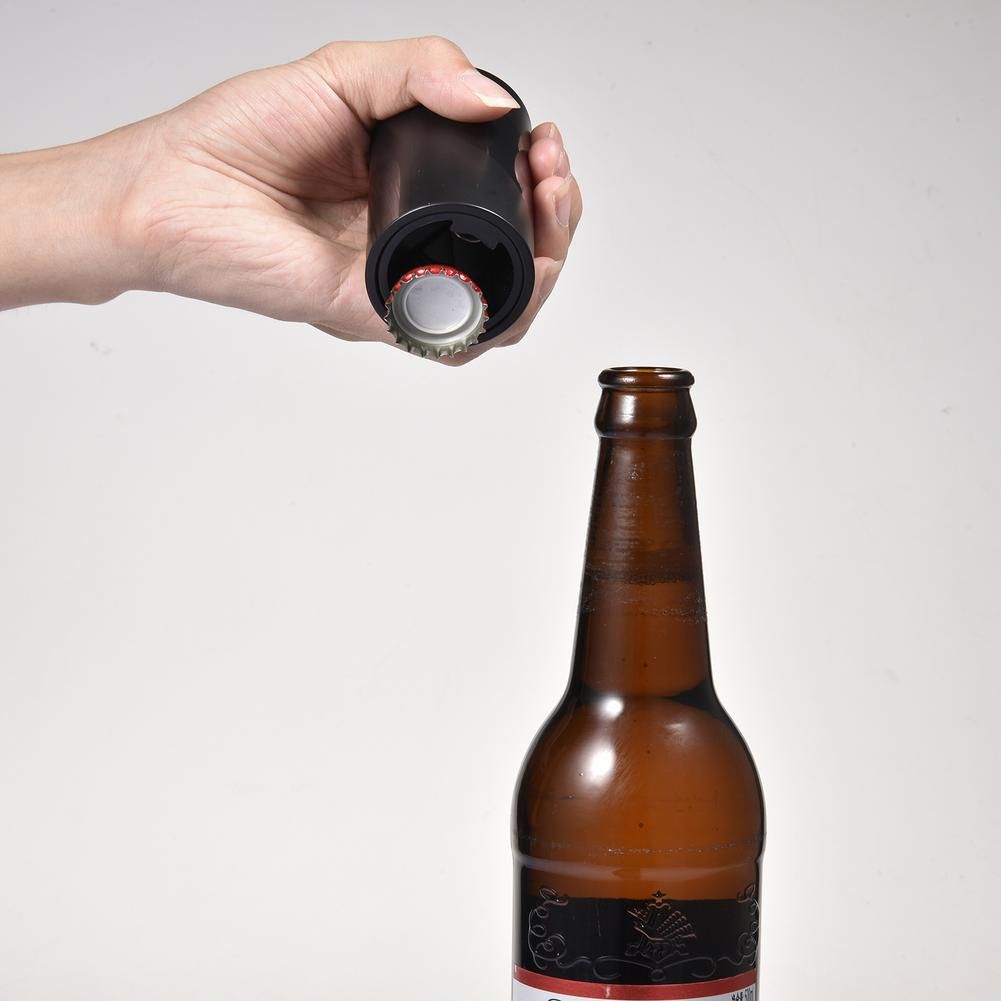 Automatic Pop-up Bottle Opener Push Down Beer Soda Cap
