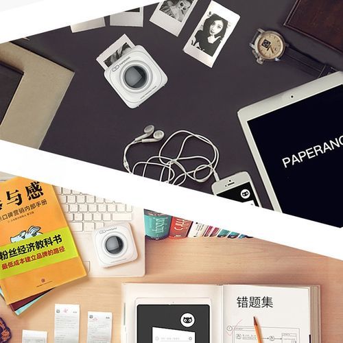 Portable ABS Bluetooth 4.0 Printer Thermal Photo Phone Wireless Connection Printer