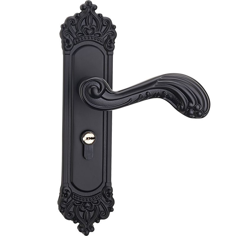L25-956 Modern Interior Bedroom Solid Wood Door Handle