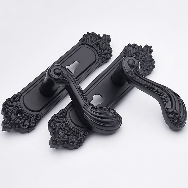 L25-956 Modern Interior Bedroom Solid Wood Door Handle