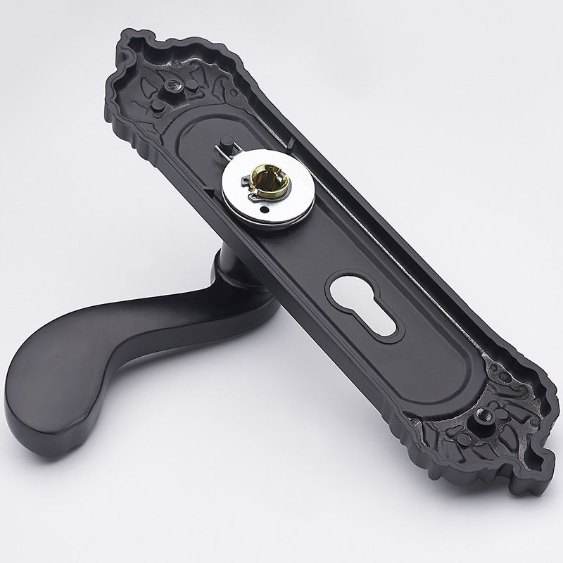 L25-956 Modern Interior Bedroom Solid Wood Door Handle