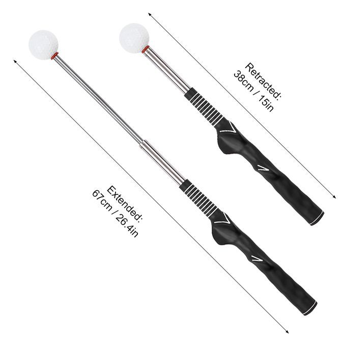 Telscopic Golf Swing Trainer Tools Golf Swim Rod Training