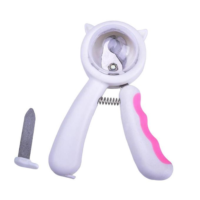 Pet Nail Clippers Cat Dog Rabbit Animal Claw Trimmer Grooming Pink