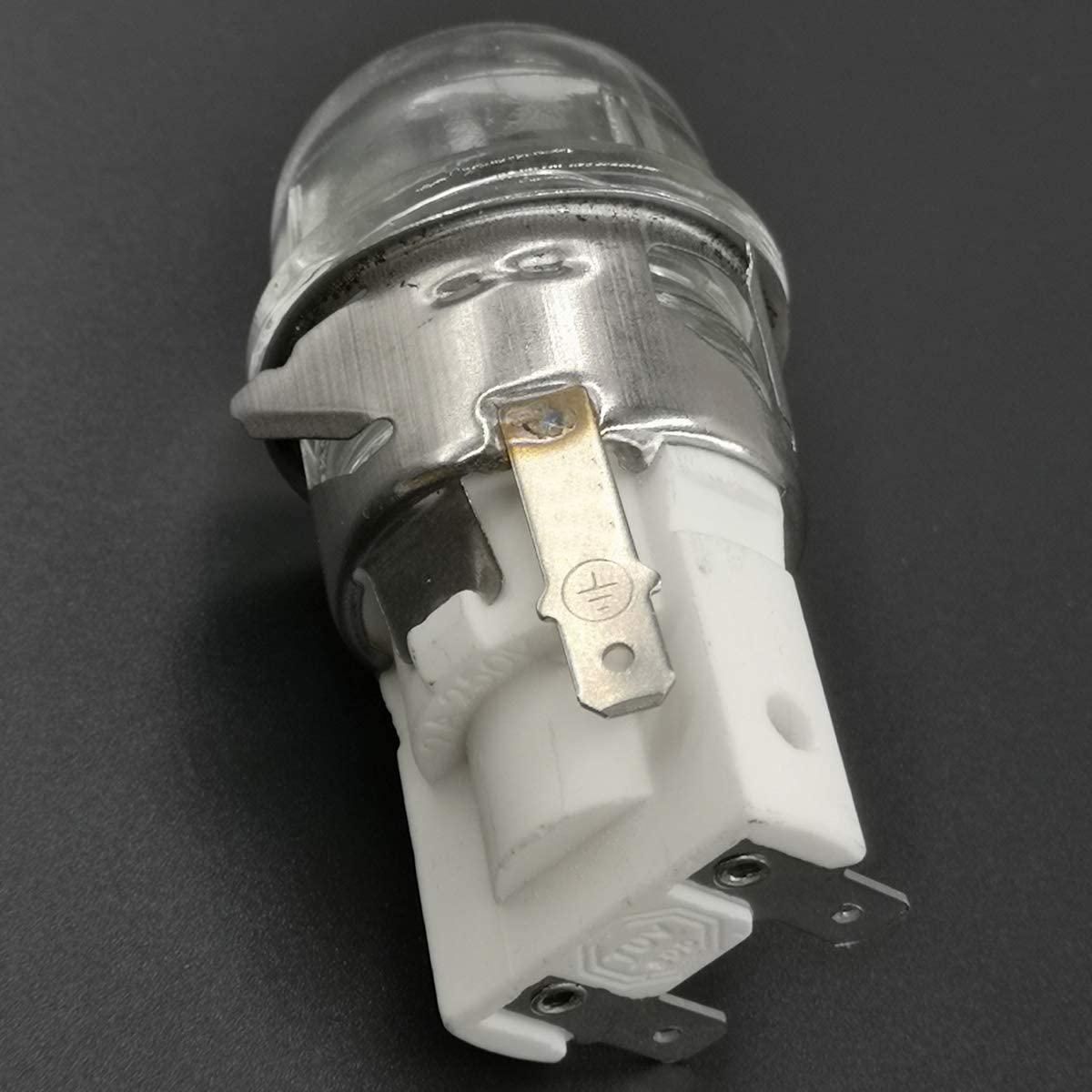 2Set E14 High Temperature Resistance 300 Celsius 250V 25W Oven LampOven Lamp HolderOven Lighting Ceramic Lamp Head