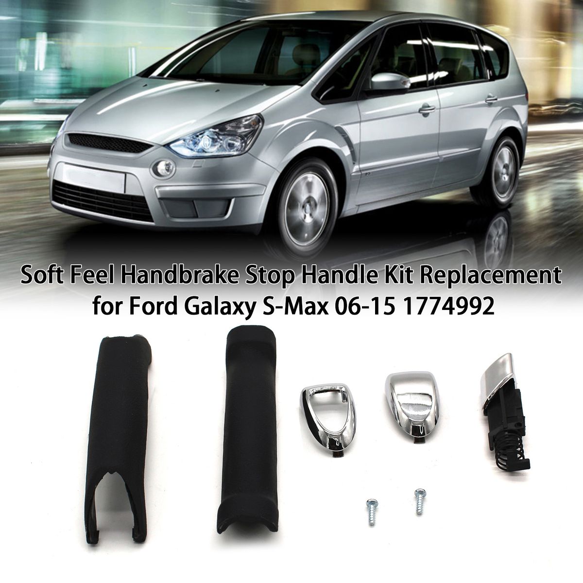 Soft Feel Handbrake Stop Handle Kit Replacement For Ford