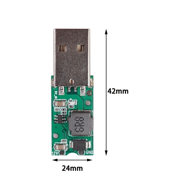Mini DC-DC 12V To 5V Step Down Power Supply Module