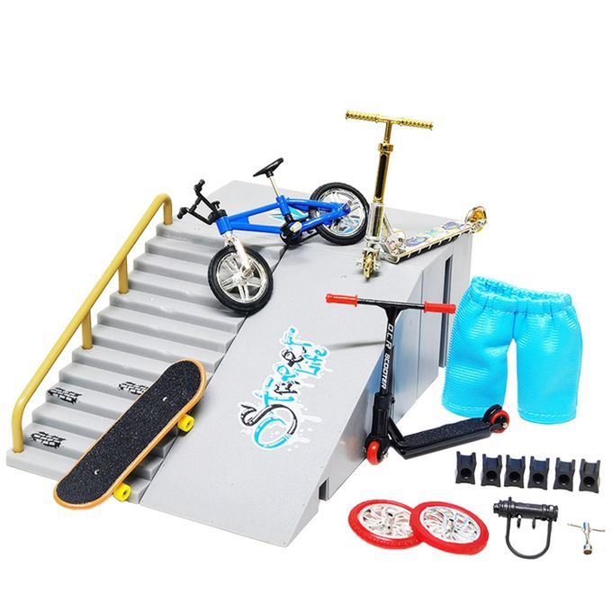 Finger Skateboard Bike Starter Kits Scooter Field Kit Mini CDH-10