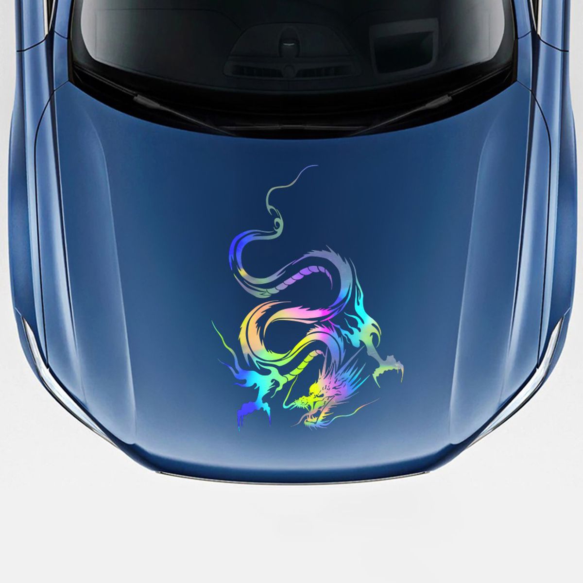 Dragon Graphic Car Hood Sticker Self-Adhesive Vinyl Roof