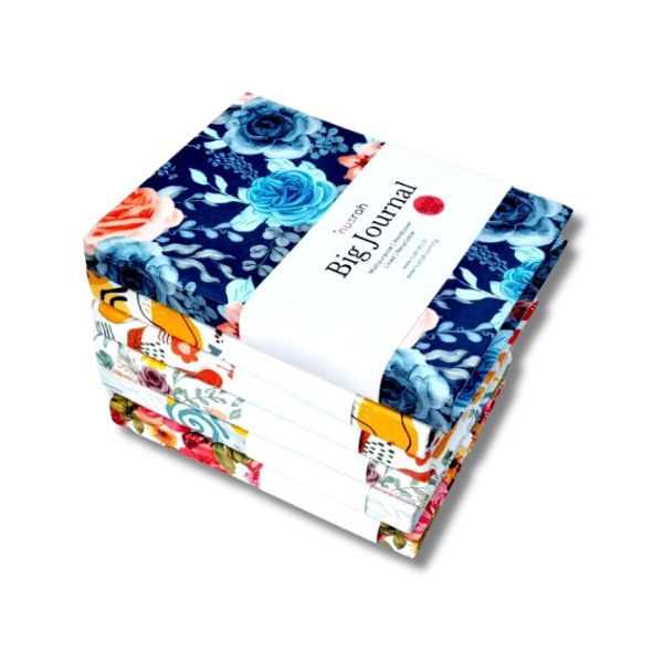 Fancy Notepads Hardcover Jumia Notebooks Journals Diary Blue Roses (200 Pages)