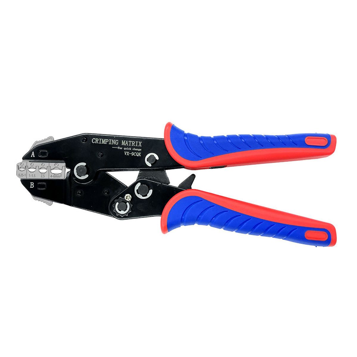 Quick Change Crimping Tool 0.25-6mm² (23-10 AWG)