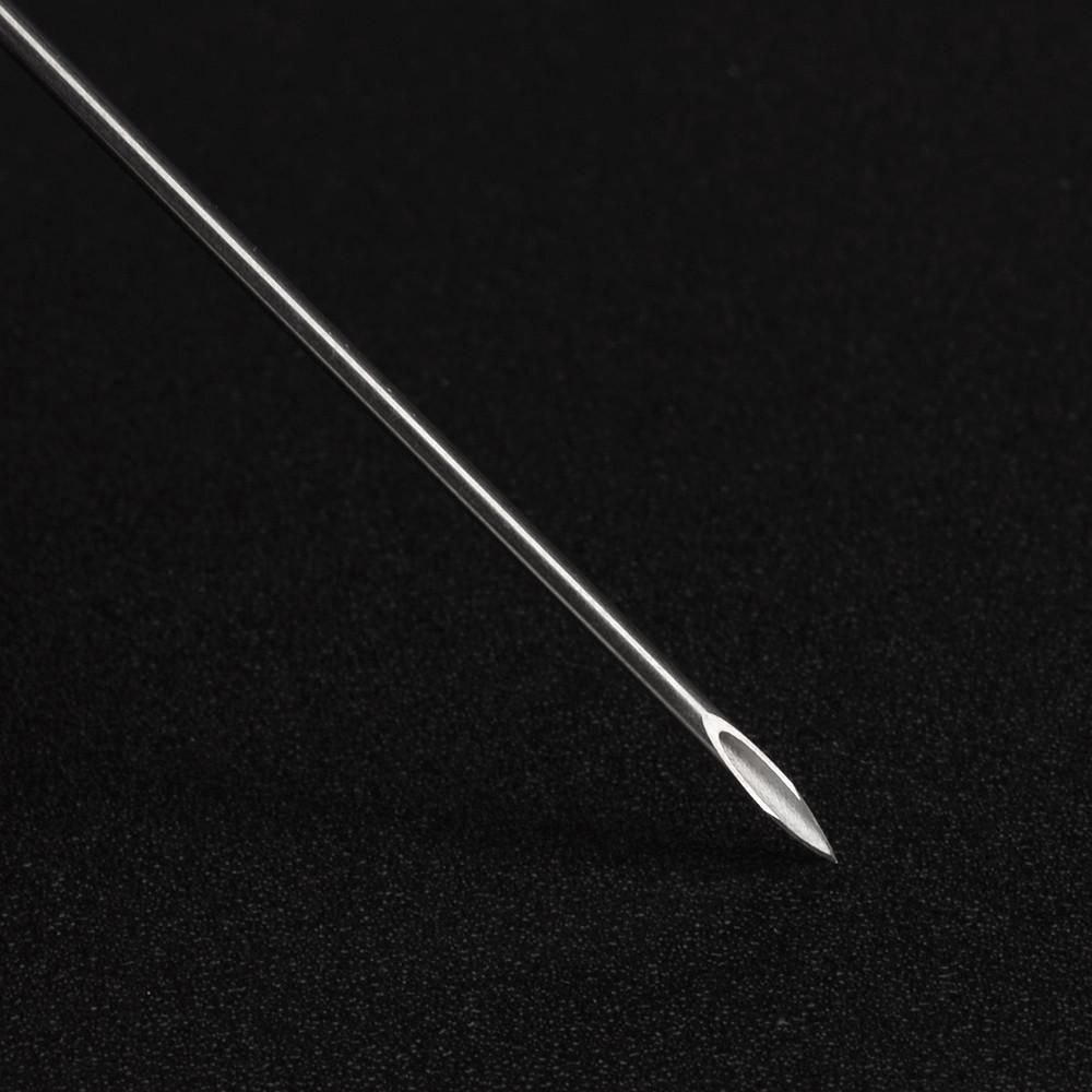 100pcs 18G Piercing Needles Surgical Steel Sterile Disposable Body Piercing Needles for Ear Nose Navel Nipple Makeup Tattoo Needles