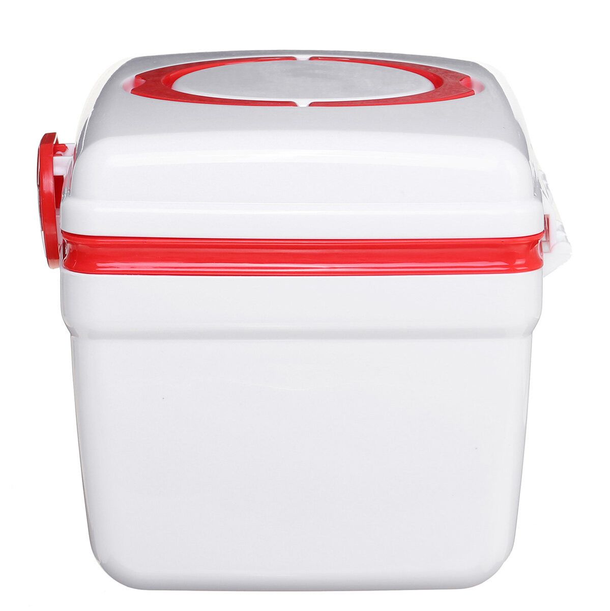 Medicine Box Family Cases Plastic L Storage Box Small Red