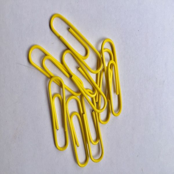 Alco-Albert Yellow Paper Clips Holders