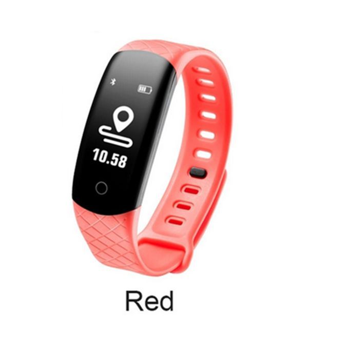 2 Pieces Replacement Wristband Strap For CB608 Smart Heart Rate Orange