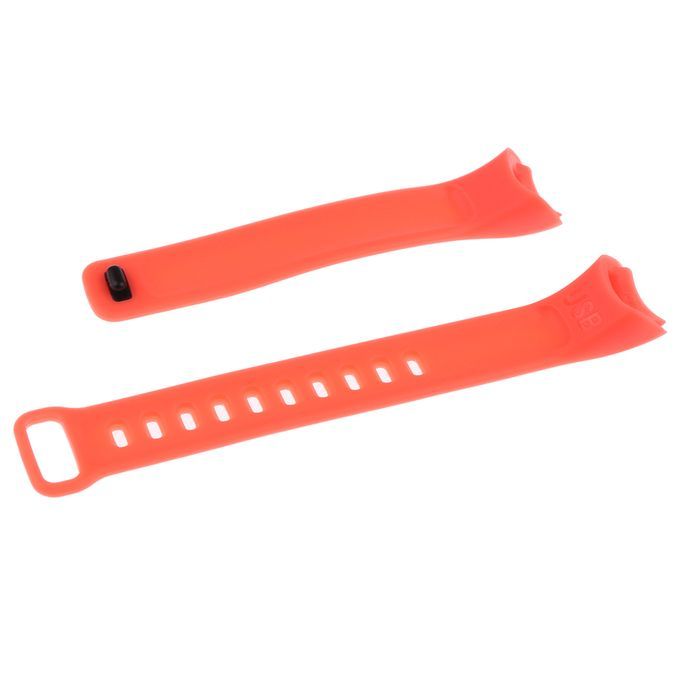 2 Pieces Replacement Wristband Strap For CB608 Smart Heart Rate Orange