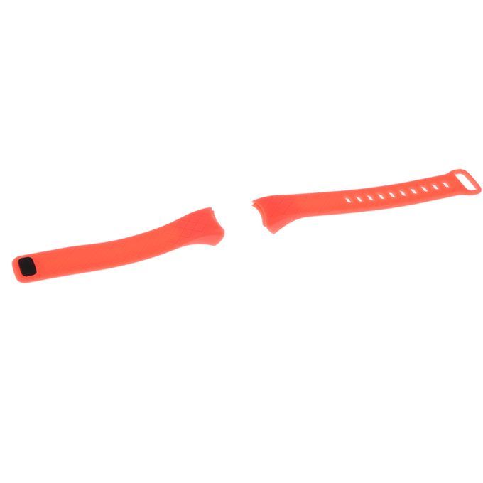 2 Pieces Replacement Wristband Strap For CB608 Smart Heart Rate Orange