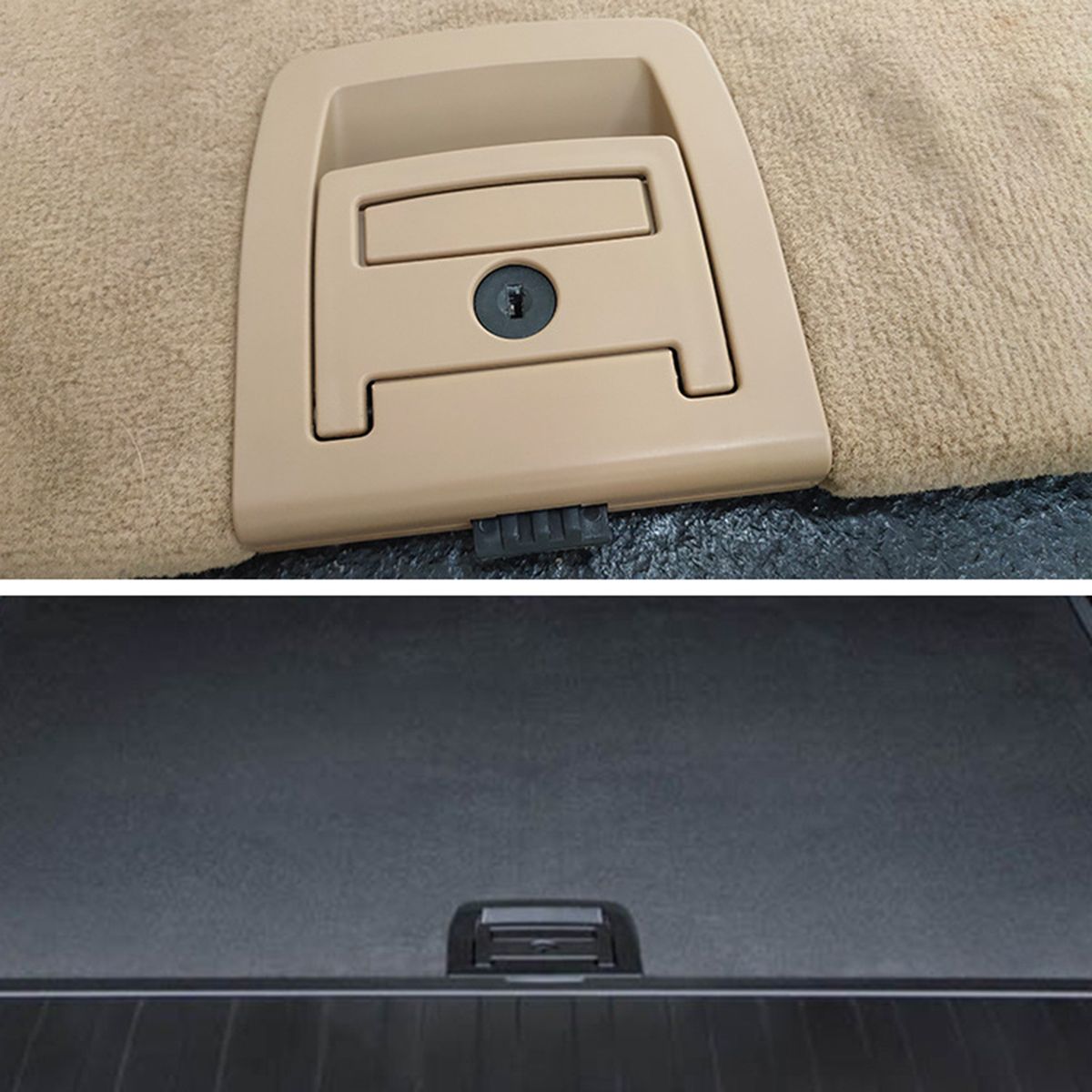 Rear Trunk Mat Carpet Handle Replacement For BMW E70 X5 E71