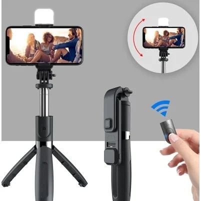 With Fill Light & Remote Shutter For IOS & Android