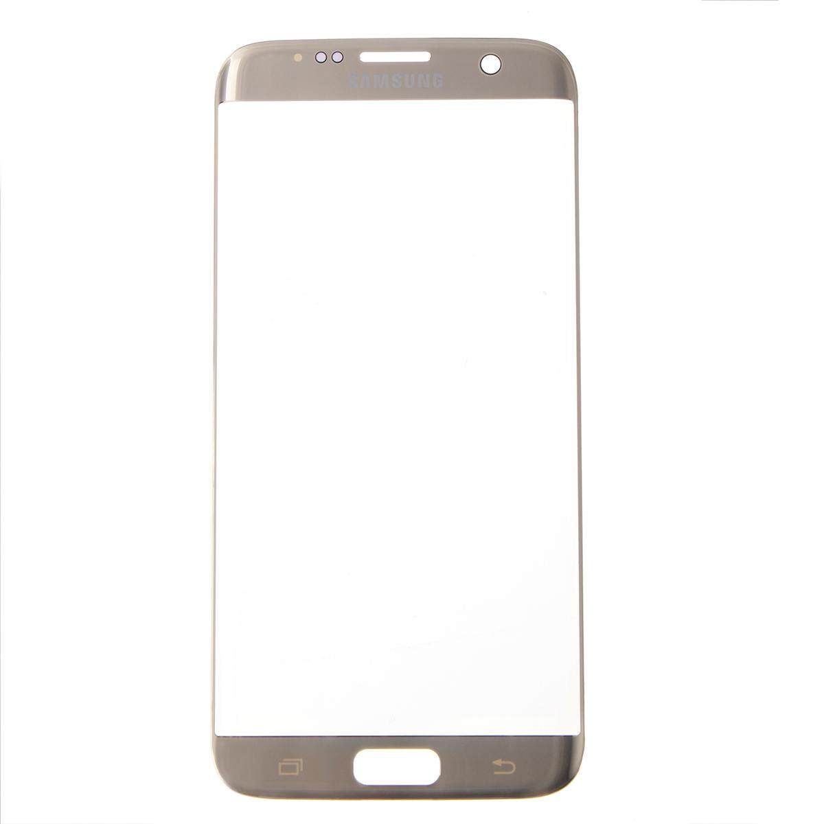 G935 -Gold- Front Glass Lens Screen Replacement Kit For Samsung Galaxy S7 Edge
