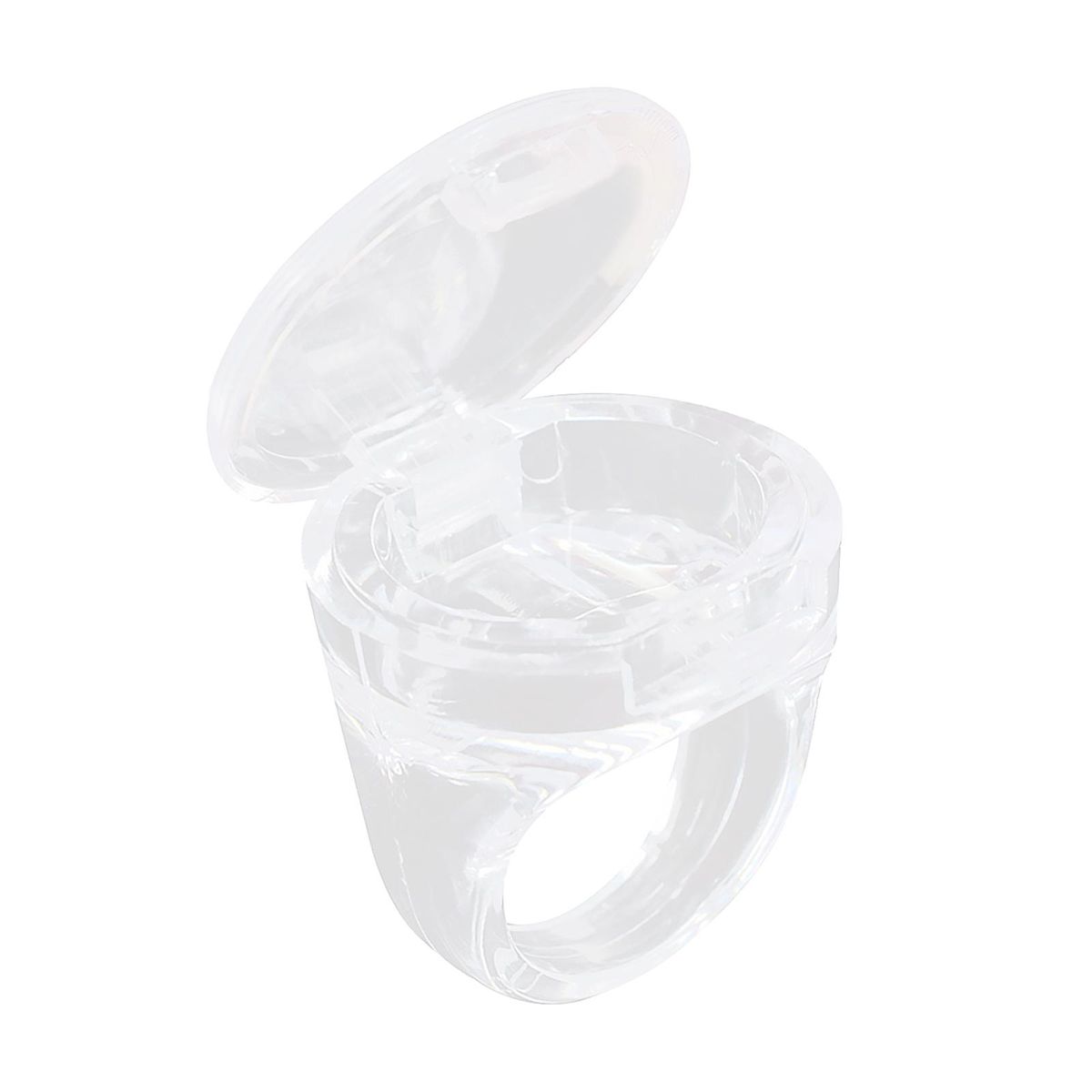 Pigment Rings Transparent  Anti Drying No Separator Nail Art For