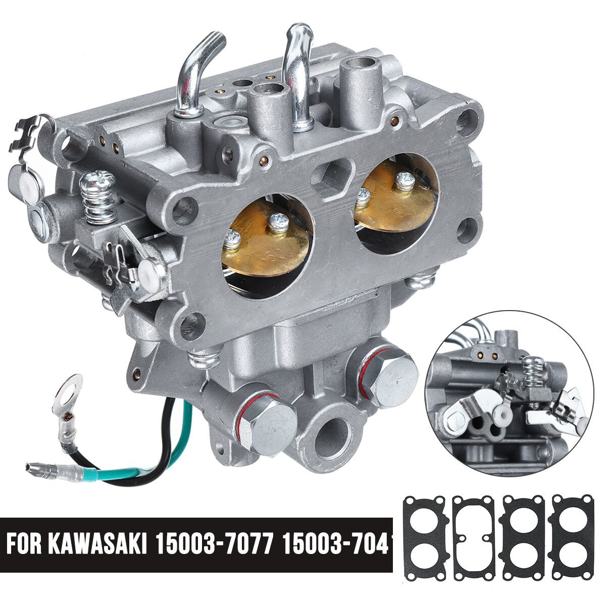 Carburetor Carb Replacement For Kawasaki FH601V Engine 15003-7077 15003-7041
