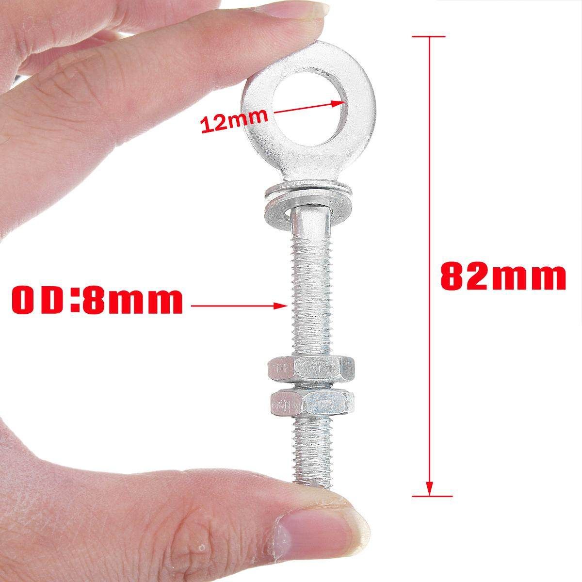 1 Pair 8mm Chain Tensioner Adjuster 125 150 175 200 250cc PIT ATV Dirt Bike Quad