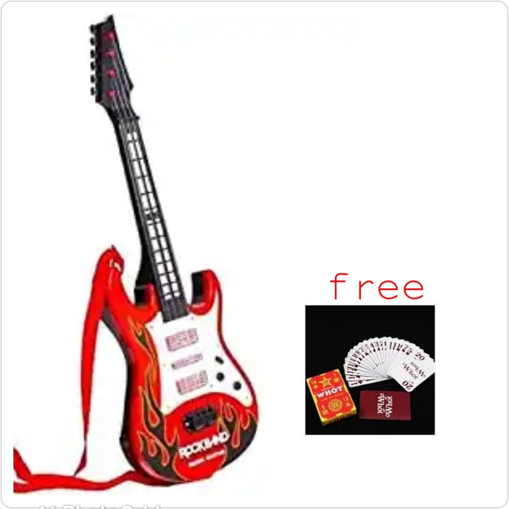 Rock Band Kids Musical Guitar & Free Naija Whot