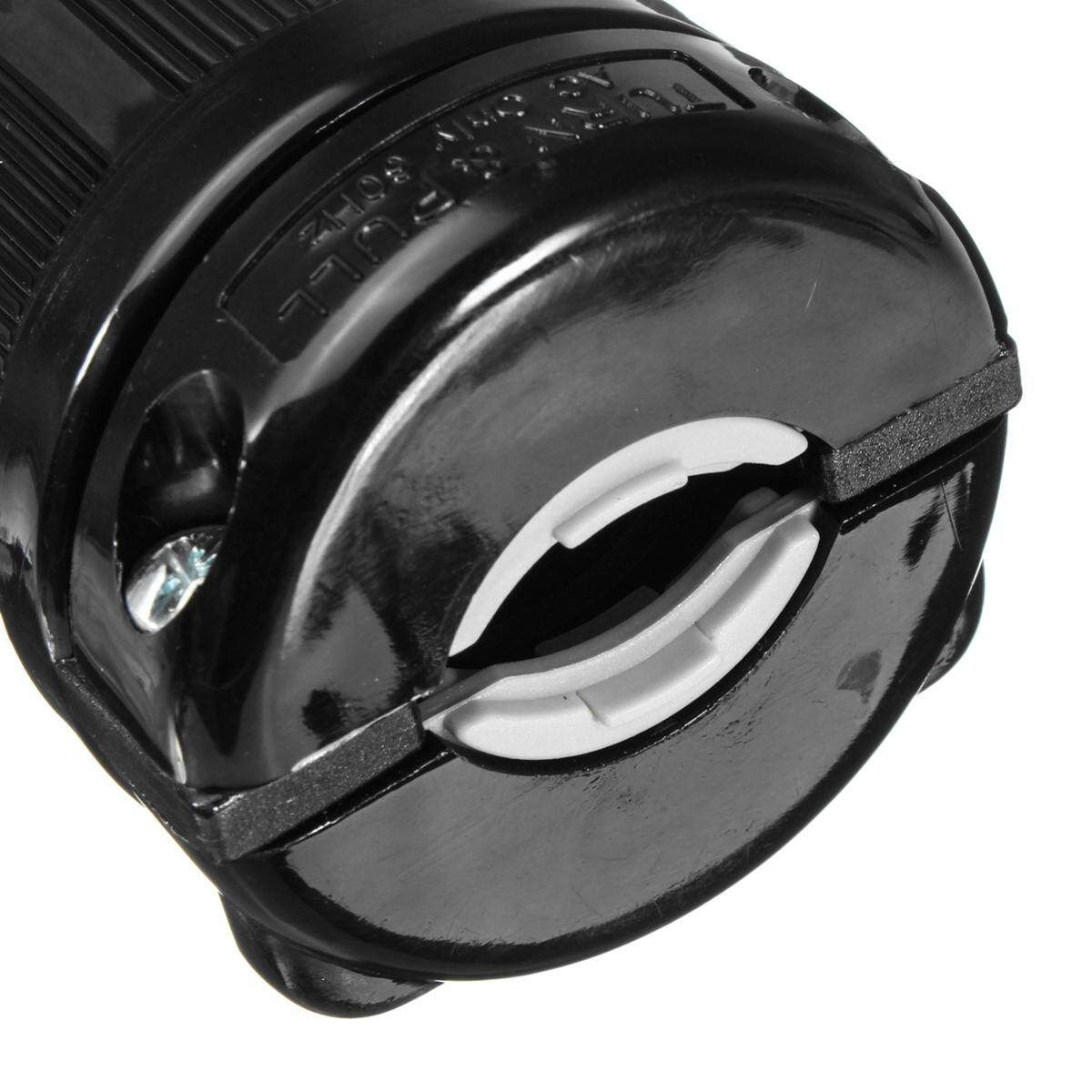 NEMA L5-30P Locking Plug Rated For 125V 30A 2-Pole 3-Wire Grounding