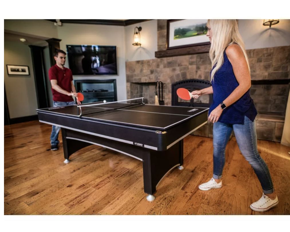 Triumph Sports USA 45-6102 84 In. Arcade Billiard Table With Table Tennis Top