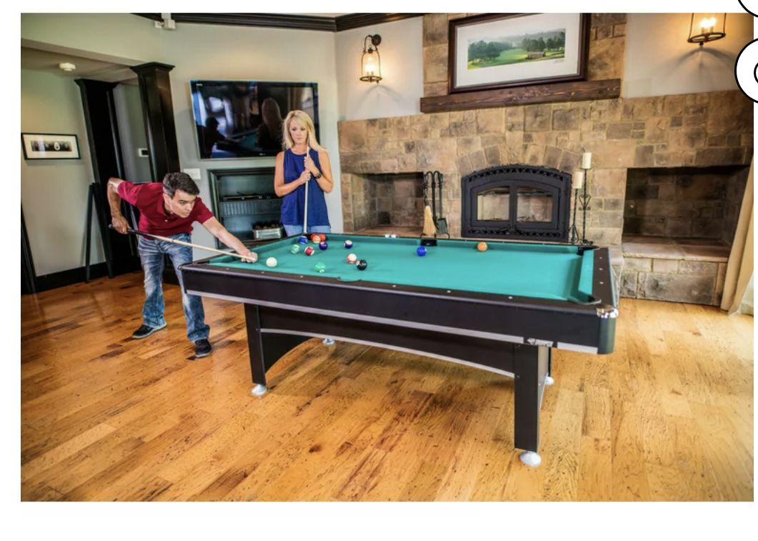 Triumph Sports USA 45-6102 84 In. Arcade Billiard Table With Table Tennis Top