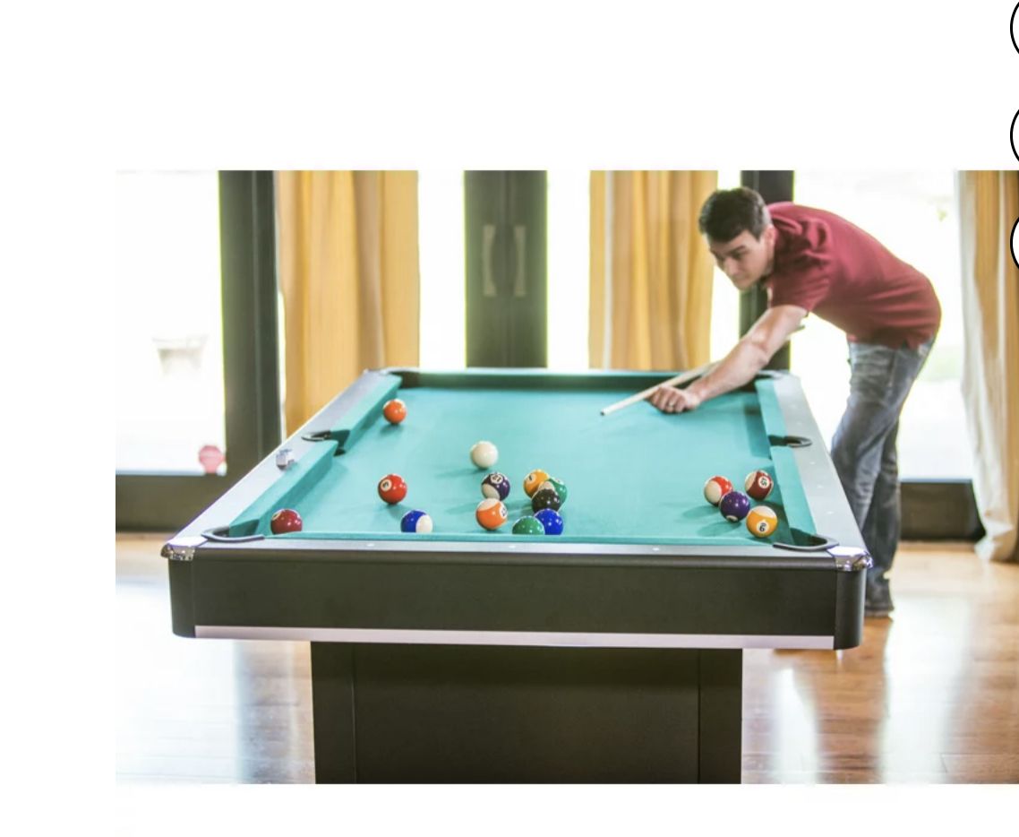 Triumph Sports USA 45-6102 84 In. Arcade Billiard Table With Table Tennis Top