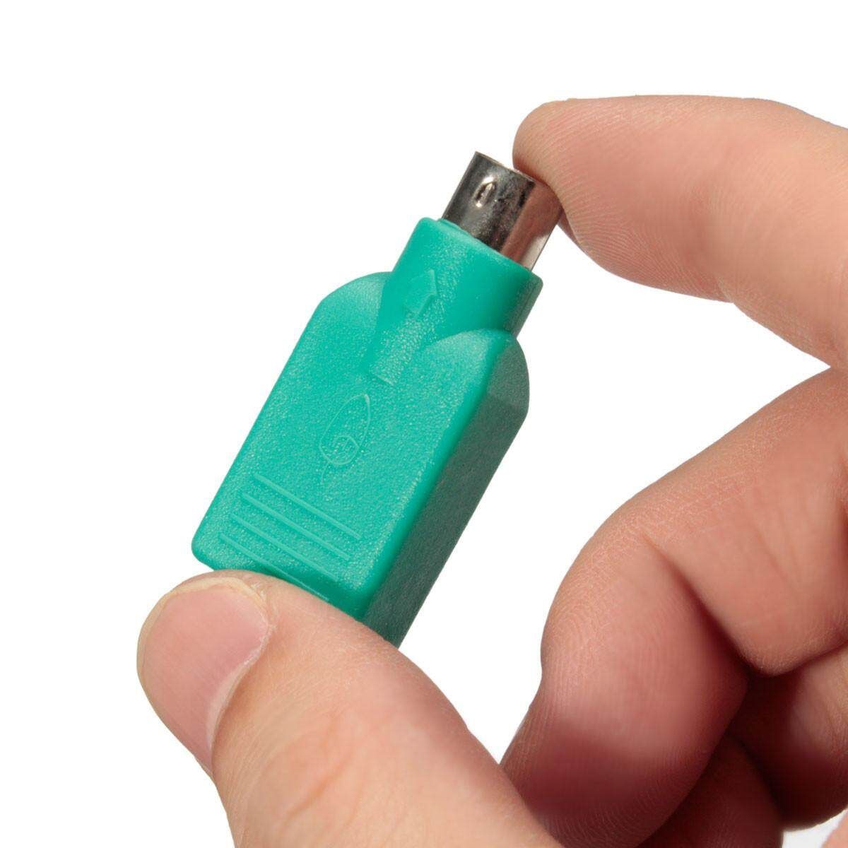 5PCS Fast PS2 To USB 2.0 Adapter Converter For Mouse/Keyboard Laptop PC Computer UK