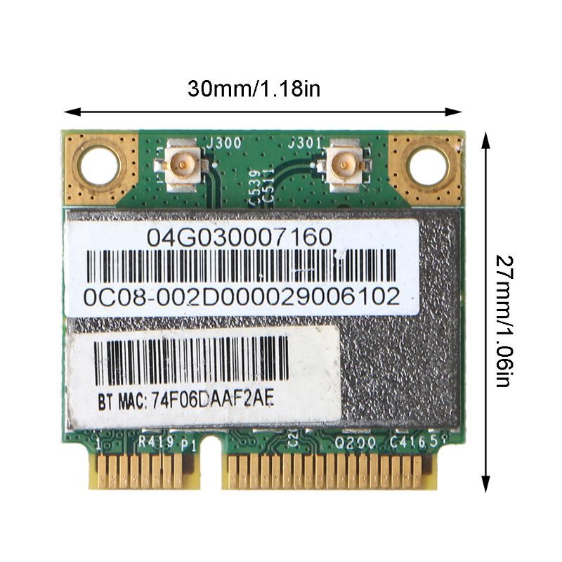 Wireless Card For Bcm94313HMGB AW-NB047H Half Mini Pci-e