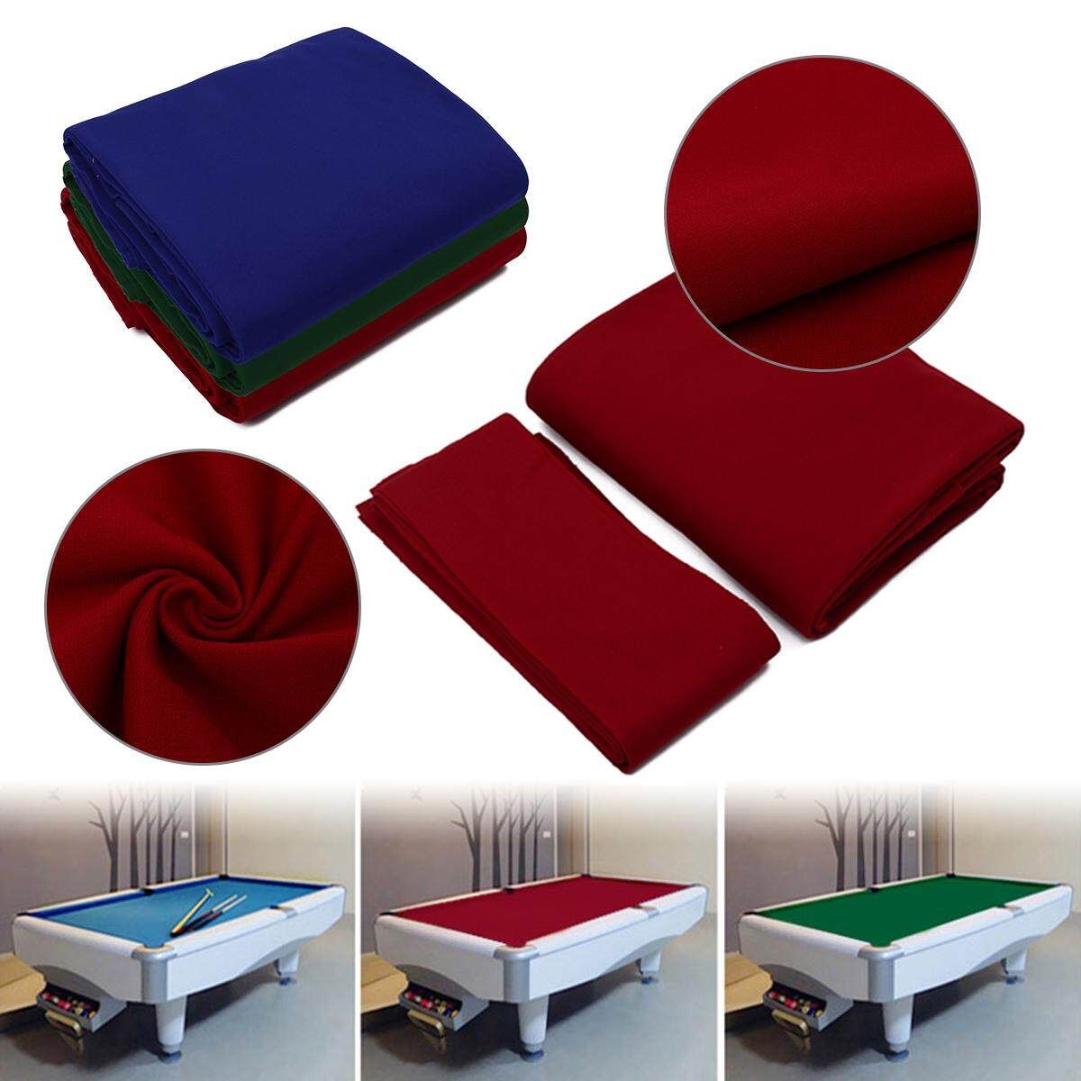 8ft （360cm）Worsted Billiard Pool Table Cloth Billiard Felt With Cushion Rail 8 Feet Green