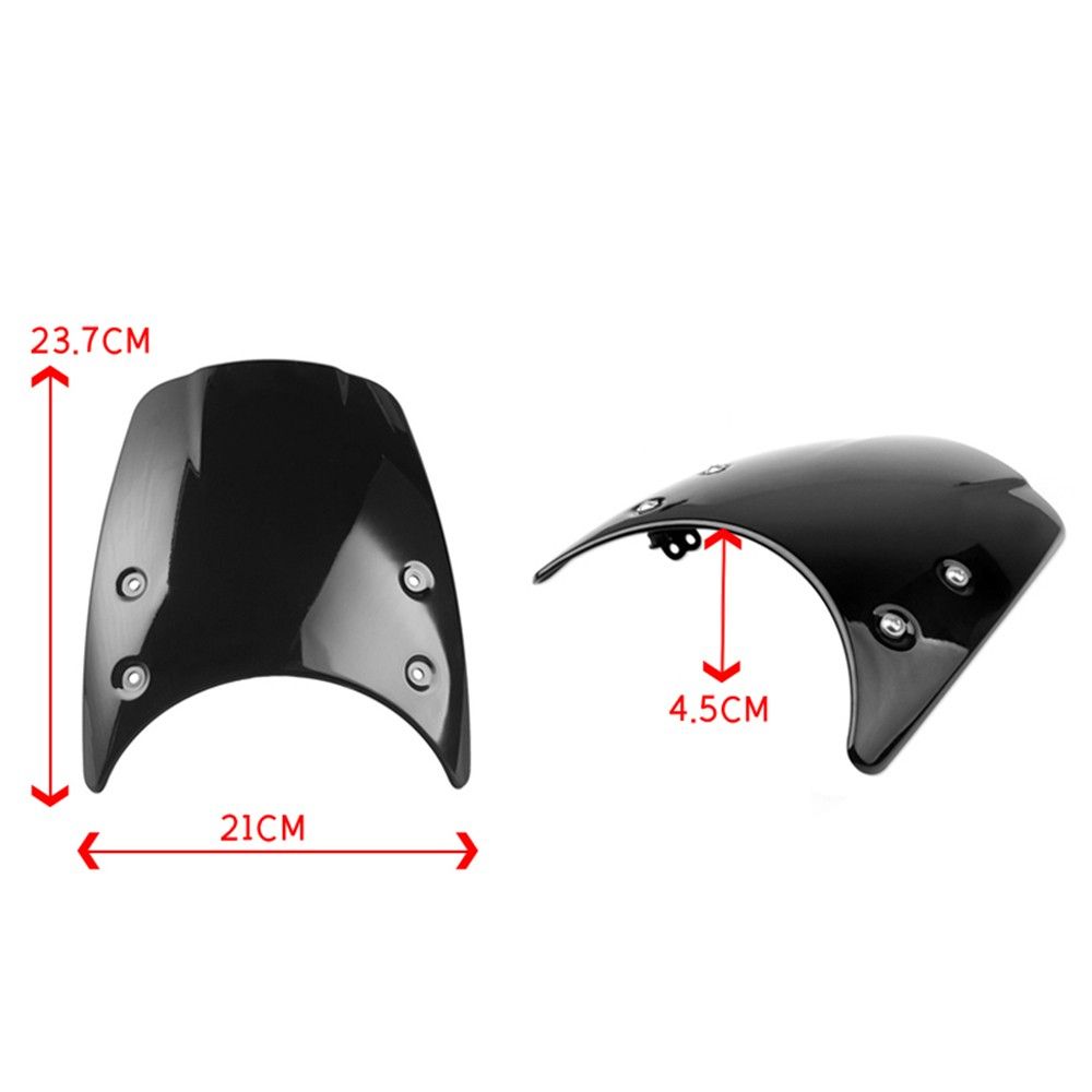 Universal Motorcycle Windshield Wind Deflector Protection