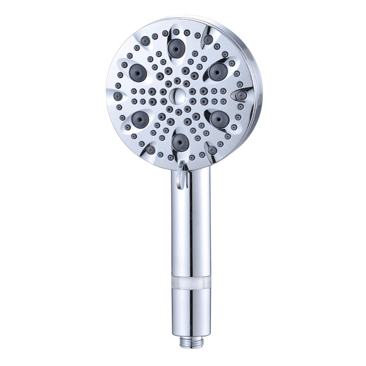 Shower Head Soft Water Shower Spray Silver