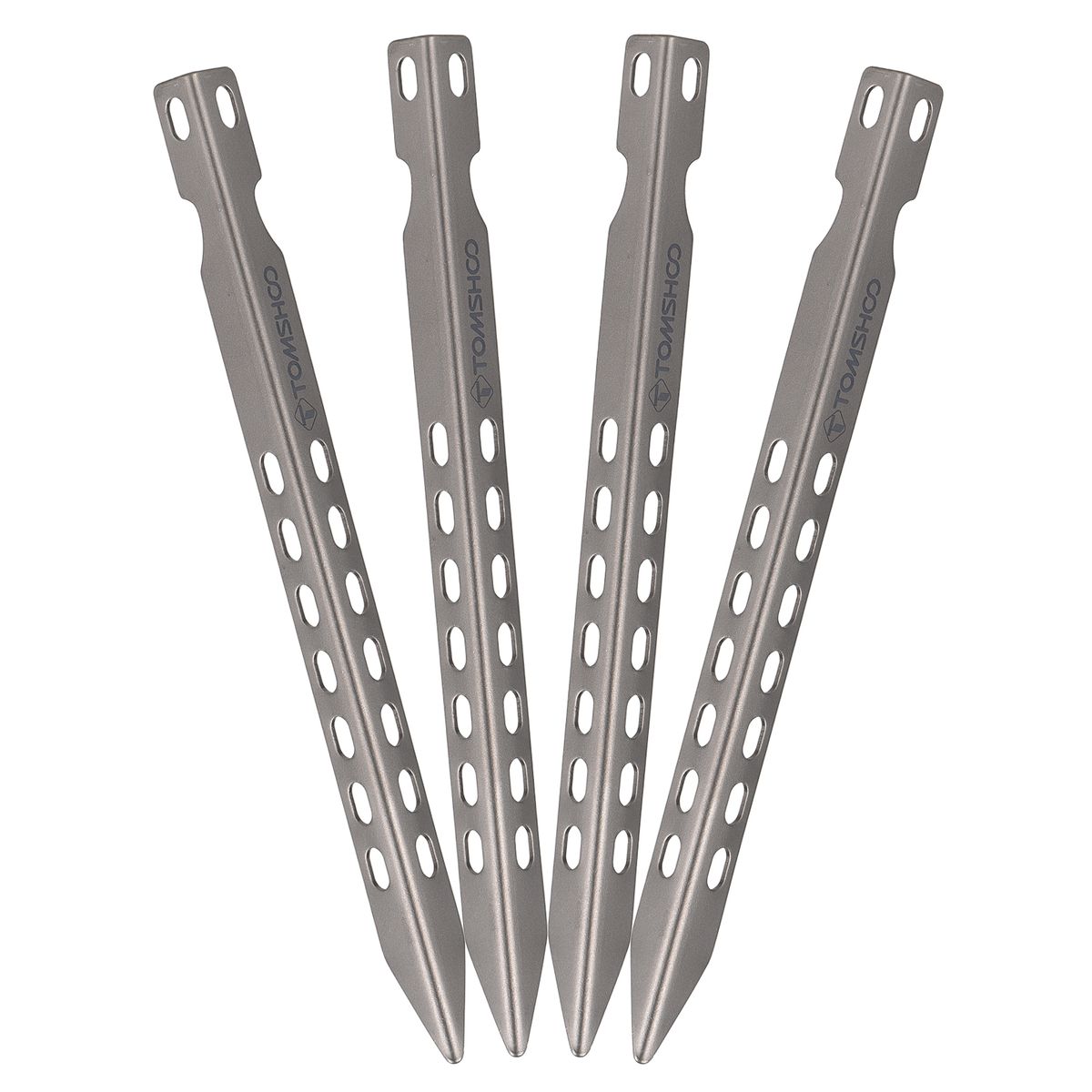 4/6 Pack 6.3 Inch Camping Tent Pegs Ultralight