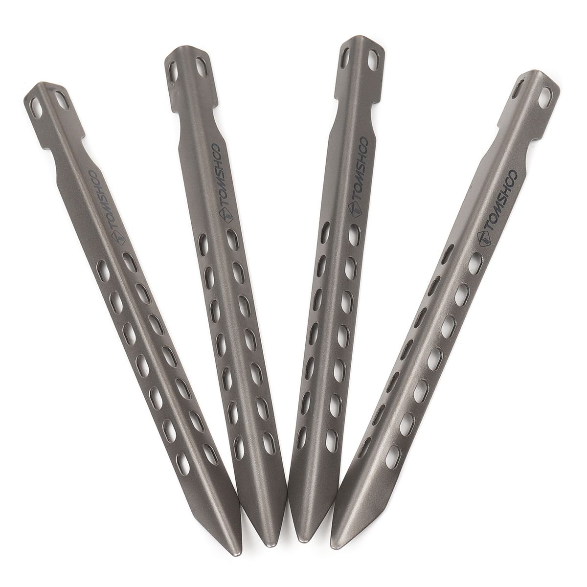 4/6 Pack 6.3 Inch Camping Tent Pegs Ultralight