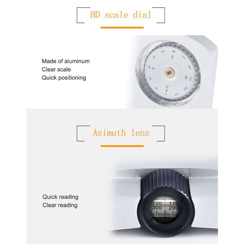 Op005 Professional Waterproof Clinometer Survival Compass