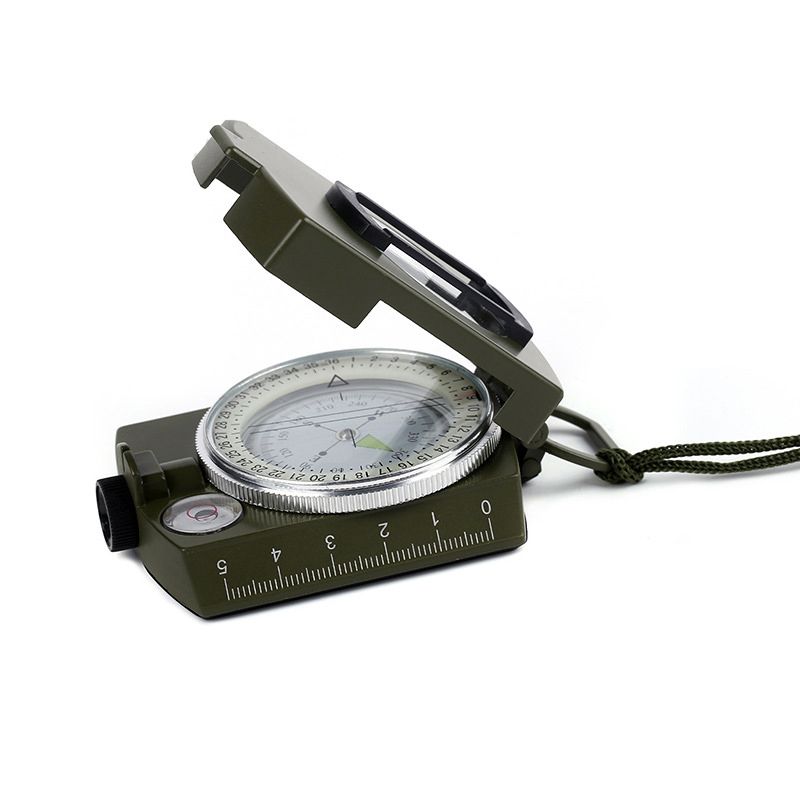 Professional Pocket Metal Sighting Compass Clinometer H7jp
