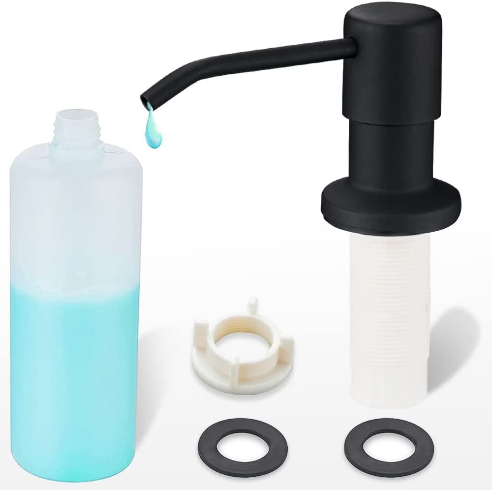 Built In Soap Dispenser For Kitchen Sink .SEE VIDEO BELOW