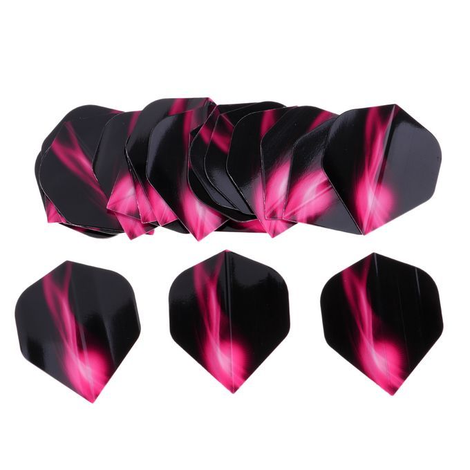20 Pieces Standard Shape Dart Flights Tail Replacement Pink