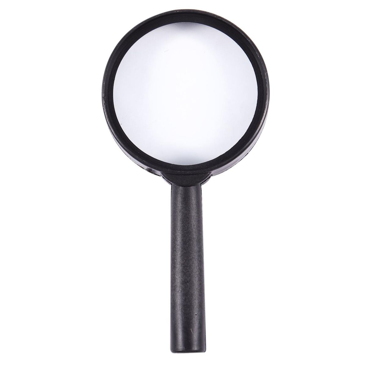 Handheld Black Plastic Frame 40mm Lens 3X Magnifier