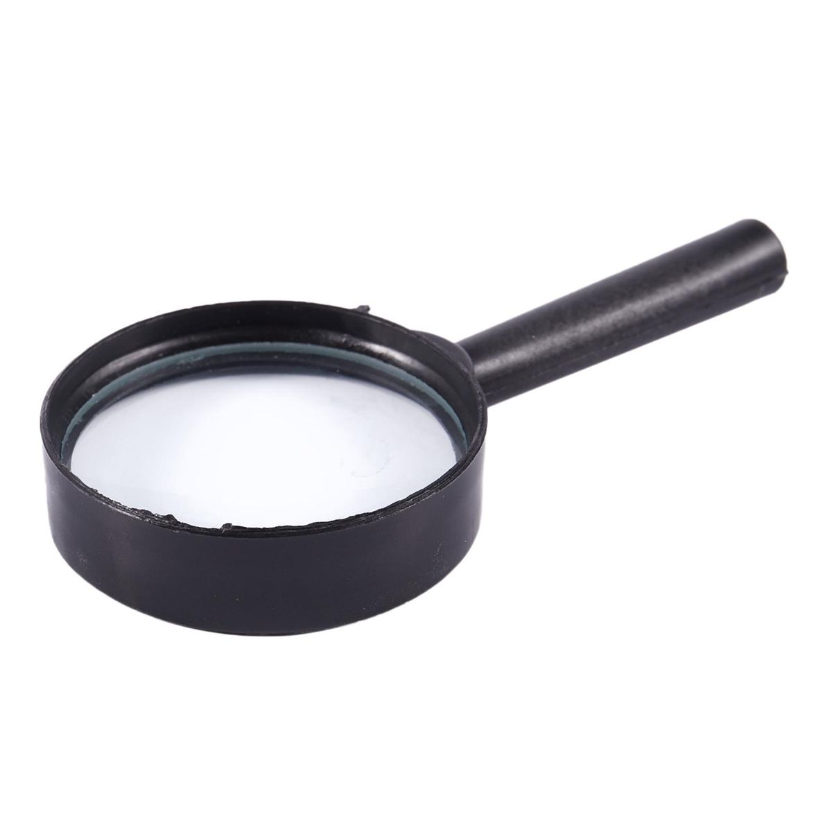 Handheld Black Plastic Frame 40mm Lens 3X Magnifier