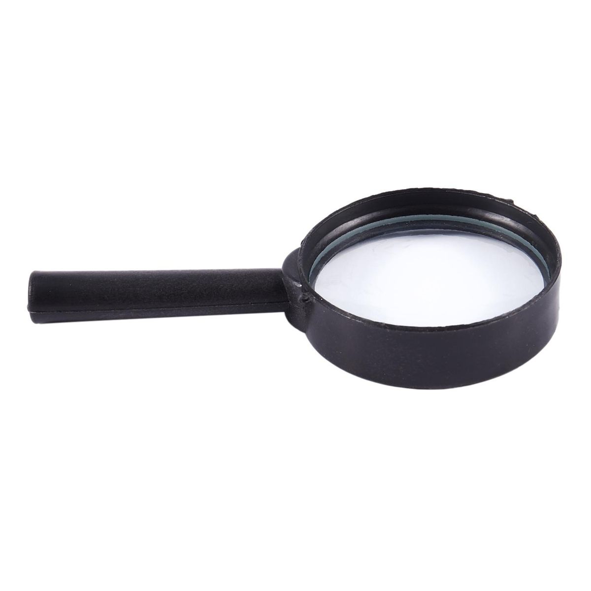 Handheld Black Plastic Frame 40mm Lens 3X Magnifier