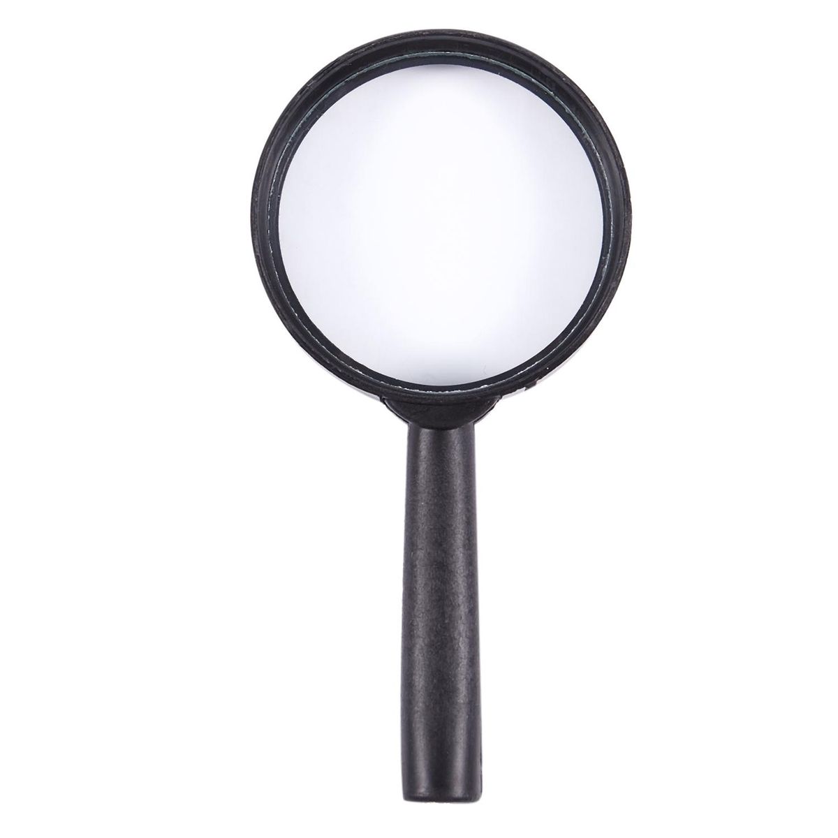Handheld Black Plastic Frame 40mm Lens 3X Magnifier