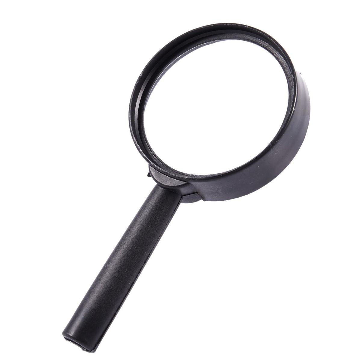 Handheld Black Plastic Frame 40mm Lens 3X Magnifier