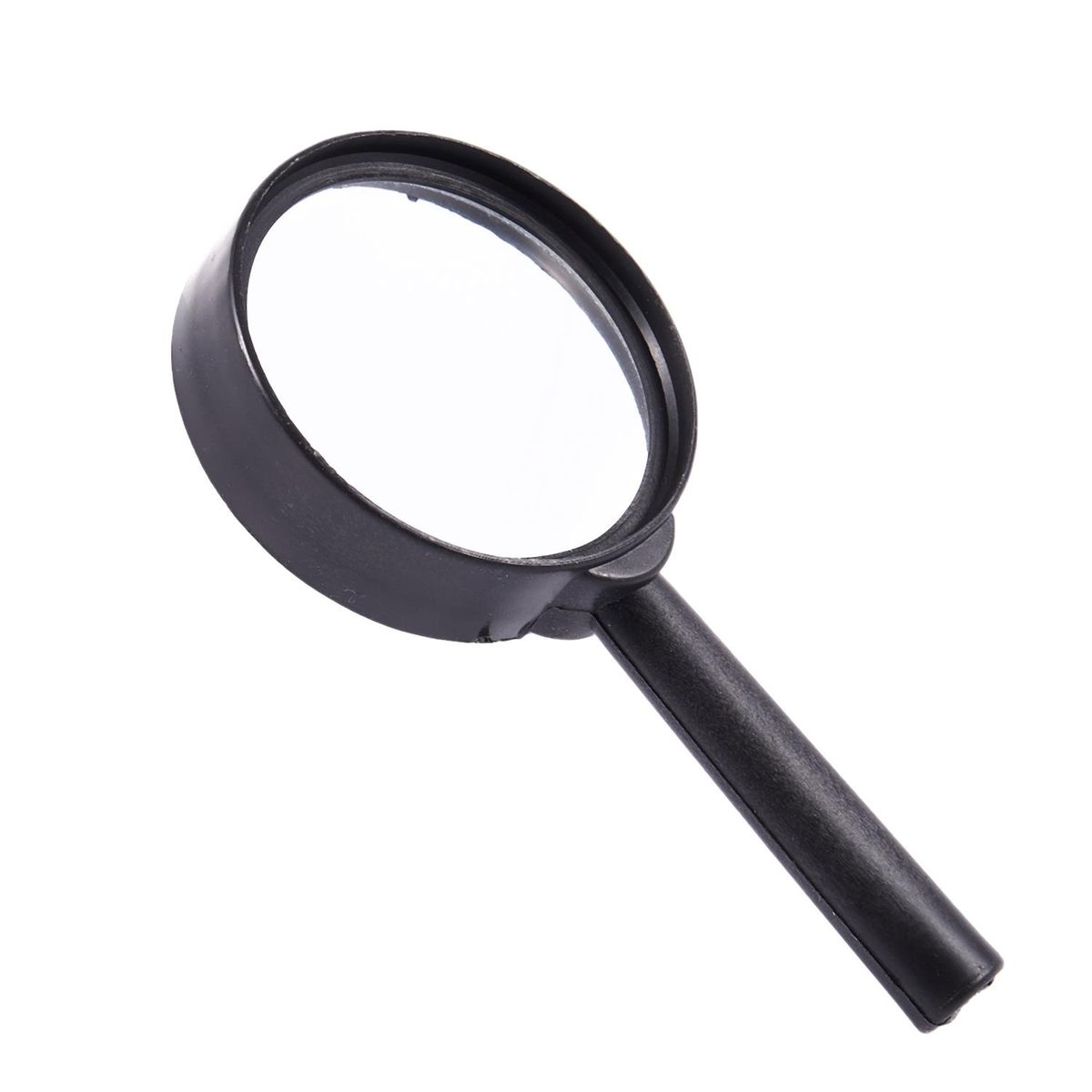 Handheld Black Plastic Frame 40mm Lens 3X Magnifier