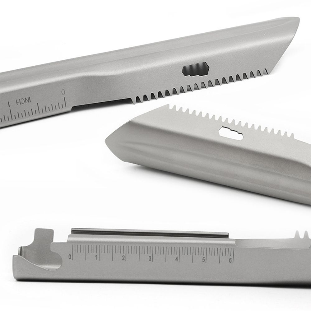 Ultralight Titanium Hand Shovel Multi Tool Backpacking